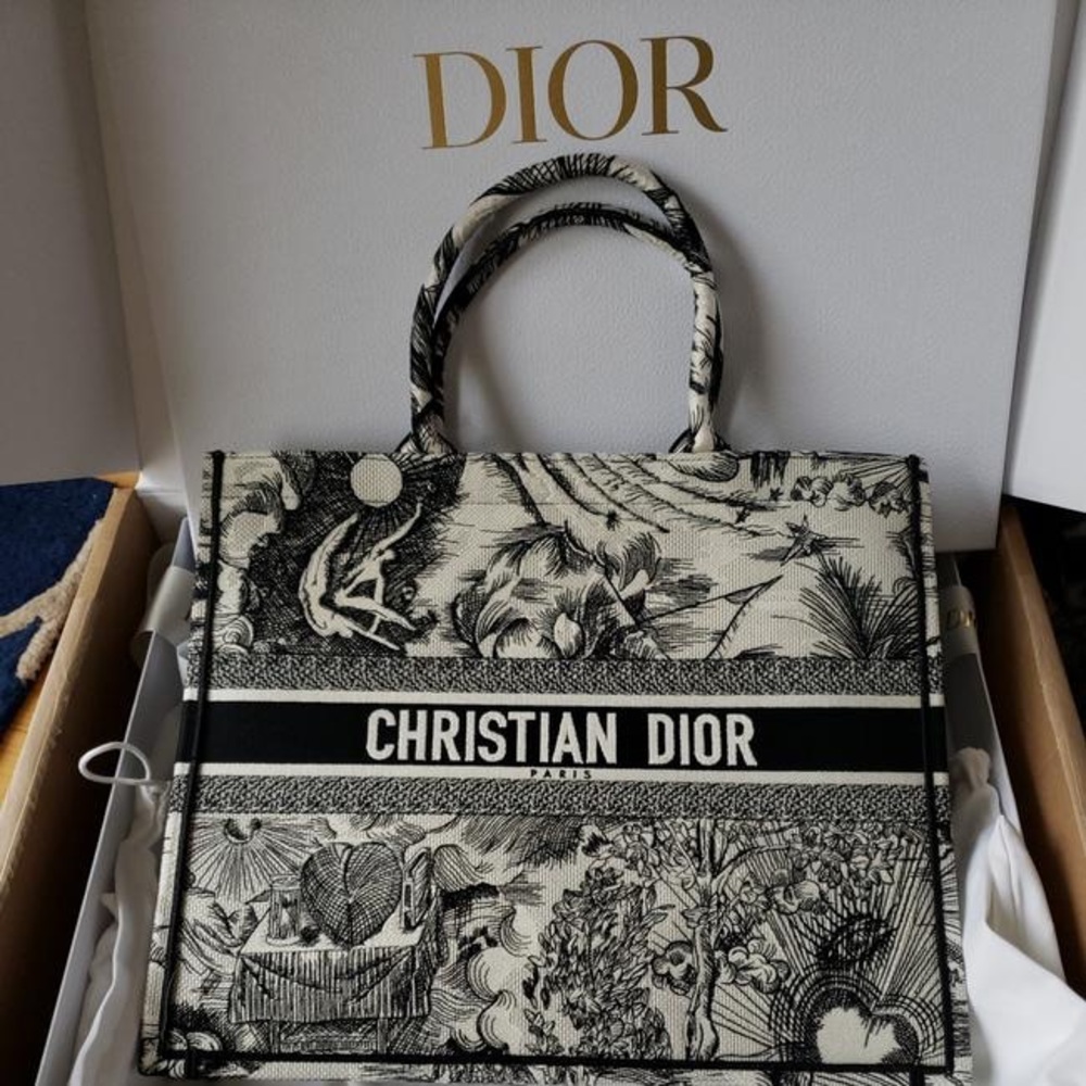 Christian Dior Book Tote